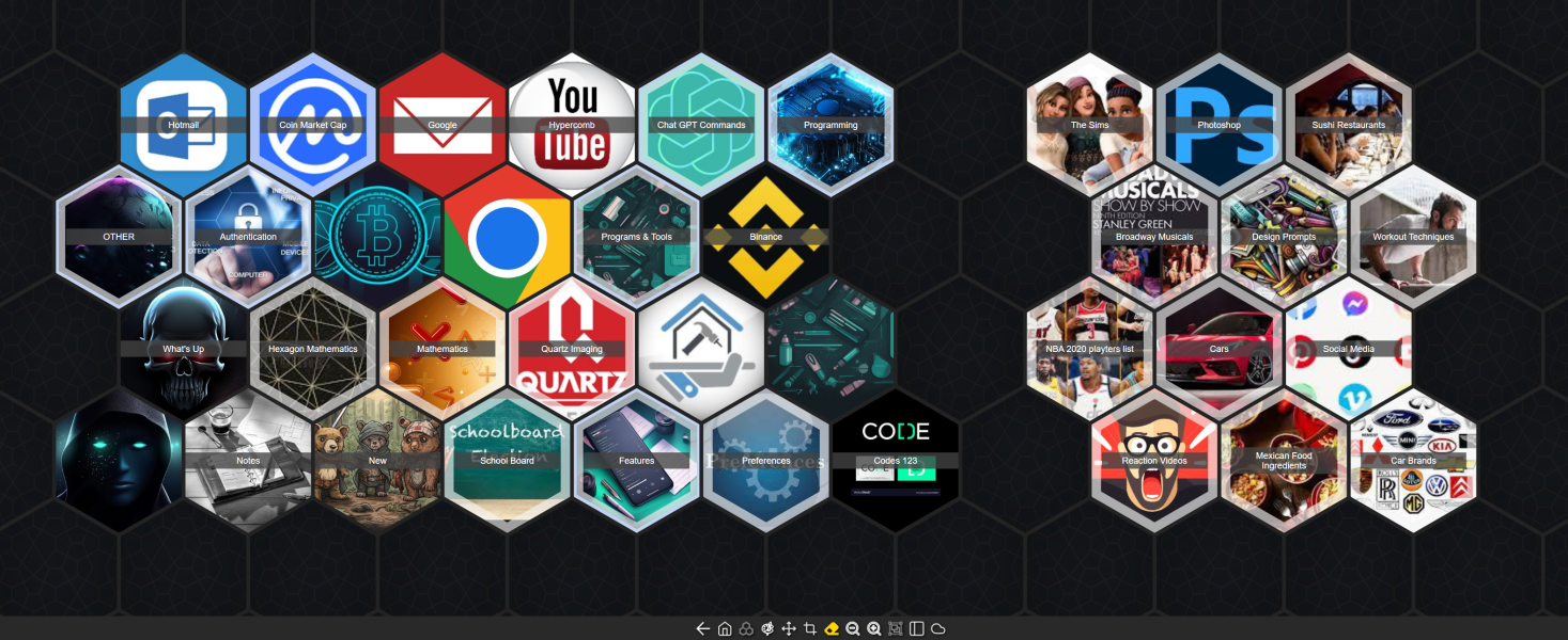 Hypercomb platform screenshot